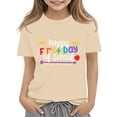 thumbnail image 3 of EnJoCho First Day of School Shirt for Toddler Boys Kids Back-to-School Kindergarten Shirts Short Sleeve Tee Tops Girls Graphic Tees Boys Graphic Cotton T-Shirt First Day, 3 of 7