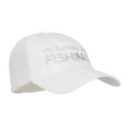 thumbnail image 5 of I'd Rather Be Fishing Embroidered Big Mesh Cap - White XL-2XL, 5 of 5