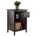 thumbnail image 2 of Winsome Blair Accent Table in Coffee Finish, 2 of 9
