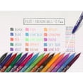 thumbnail image 2 of Pilot Frixion Erasable Rollerball Pen FR7 - 0.7mm Nib - Black, Blue, Red, Green - Pack of 4, 2 of 4