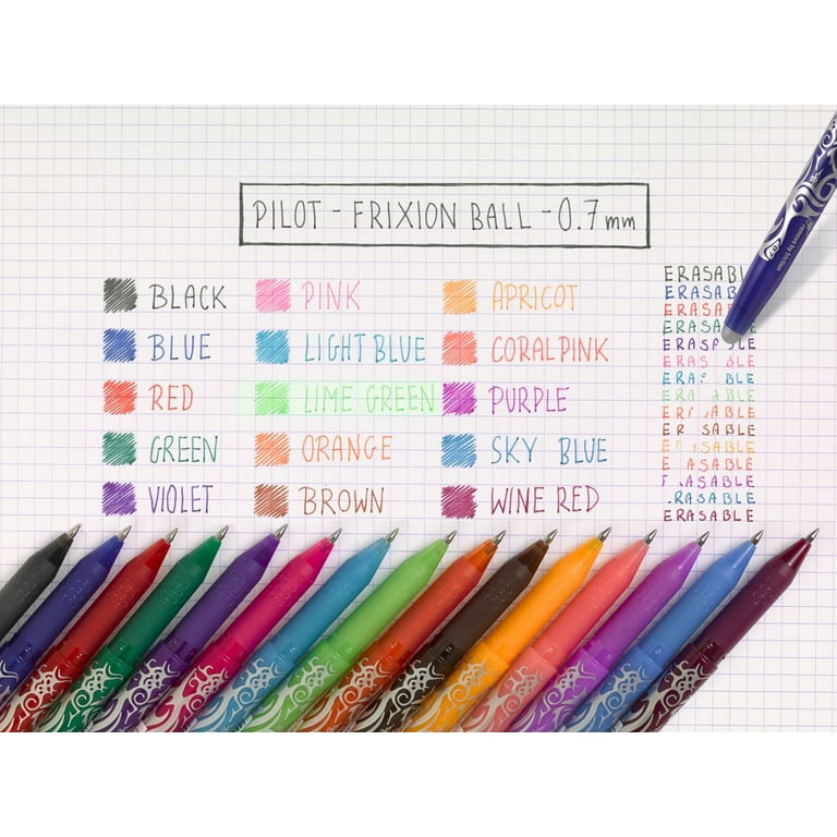 Frixion Heat Erasable Pen Black Ink — The Craft Table