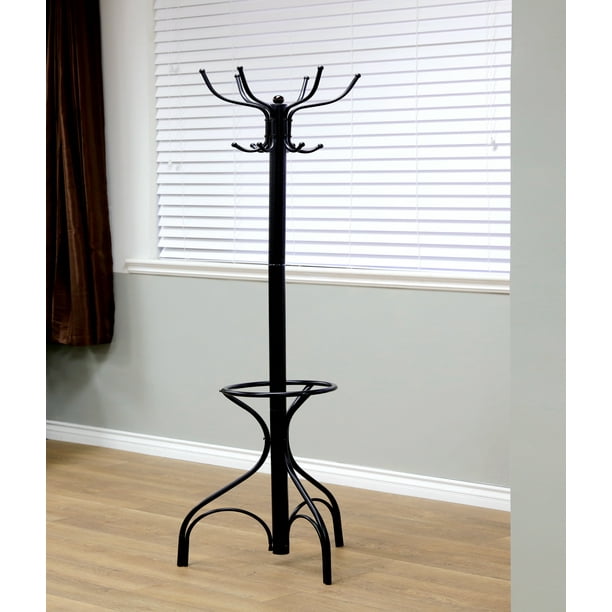 Generic Home Craft Metal Coat Rack with Umbrella Holder