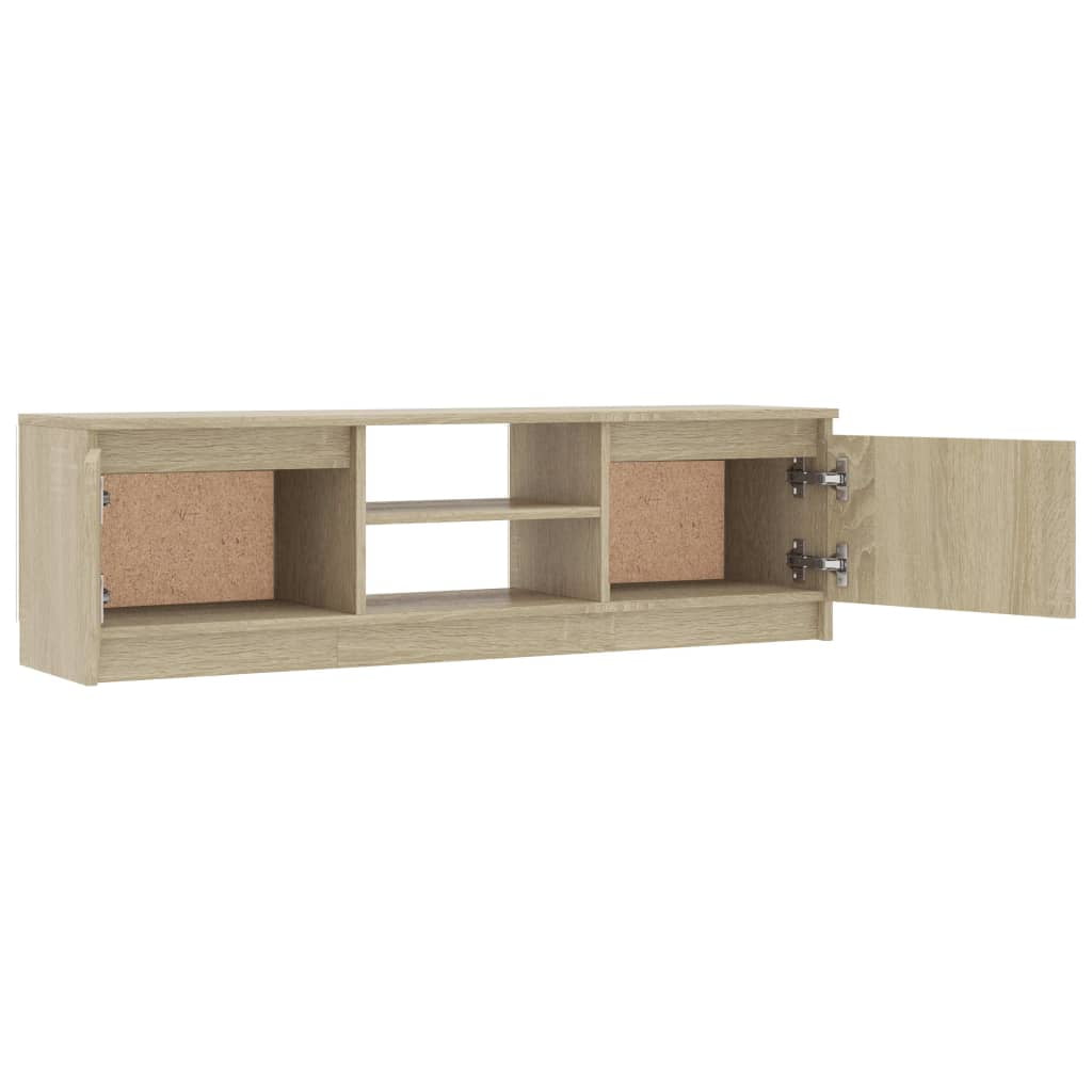 Lowestbest TV Stand, Entertainment Center Media Console Table with 2 Doors and Open Shelves Lowestbest TV Stand, Entertainment Center Media Console Table with 2 Doors and Open Shelves