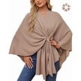 thumbnail image 1 of Châle en Tricot pour Femme - Poncho Élégant, 1 of 8