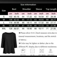 thumbnail image 3 of Dmsael Long Sleeve Womens Shirts Womens Long Sleeve Crewneck Shirts Fall Winter Casual Work Tops Loose Fit Clothes Trendy Basic Outfits 2025 Navy,M, 3 of 7