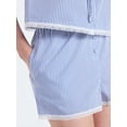 thumbnail image 5 of Joyspun Women's Poplin Cami and Shorts Sleep Set with Lace Trim, 2-Piece, Sizes XS-3X, 5 of 6
