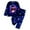 Dark Blue, variant on Icvfdpl Toddler Baby Boy Outfits Set Girls Pajamas Personality Cartoon Print Long Sleeve Top Trousers Set Breathable Sleepwear 5-6 Years