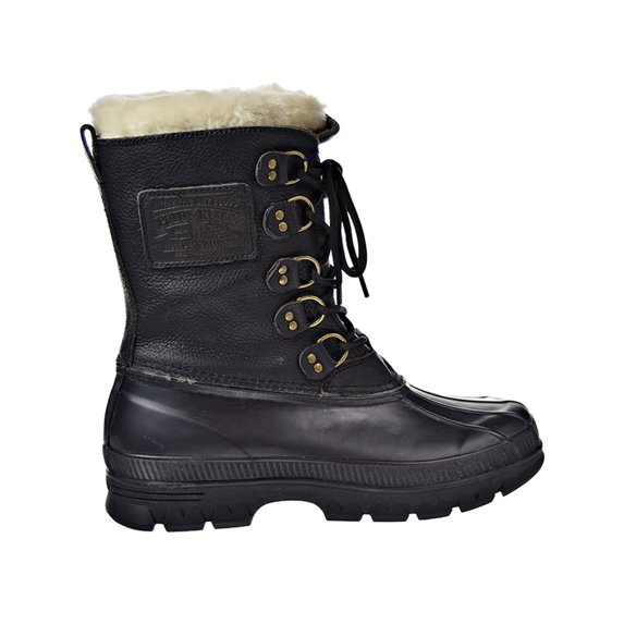 Polo Ralph Lauren Longhirst BO-CWT Mens Boots Grey/Black 812584032-002