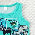 thumbnail image 4 of Zshosam Baby Boy Summer Outfit Toddler Boy's Clothing Sets Kids 2 Piece Summer Outfits Short Sleeve T-Shirt and Short Boys Clothes Size 12 18 Months,(Green 12-18 Months), 4 of 9