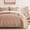 Rose Dust, variant on EVERGRACE 100% Cotton Scalloped Quilt Set, King, Light Sage Green