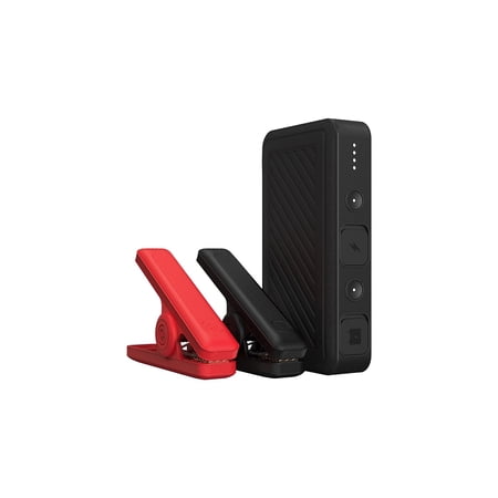 Mophie Powerstation Go Rugged Portable Battery - 29.9Wh, Portable Car Jump Starter, with Jumper Cables, Compact Design, USB Port Power source, Black