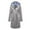 134#Gray, variant on Ftwytp Women's Long Padded Coat Winter Warm Over the Knee Quilted Jacket Thickened Maxi Down Cotton Jacket Hooded Long Puffer Winter Parka Coat