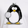 thumbnail image 3 of CafePress - Volleyball Penguin Fitted T Shirt - Fitted T-Shirt, Vintage Fit Soft Cotton Tee, 3 of 4