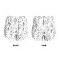 thumbnail image 4 of Disketp Lavender Flowers Print Women's Shorts Workout Shorts for Athletic Gym Running Shorts with Phone Pockets XX-Large, 4 of 8