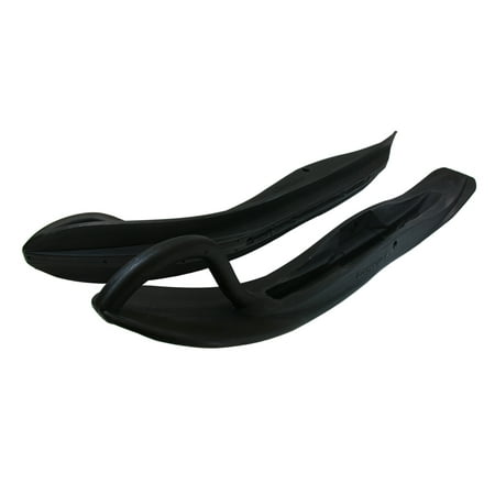 - Camoplast Blow Molded Plastic Touring Skis PAIR for Trail Riding Black 5 x 39