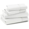 Canopy Simply Solids 300 Thread Count Egyptian Cotton Arctic White Bedding Sheet Set