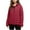 Wine, variant on Women's Puffer Jacket Lightweight down Quilted Zip up Slim Winter Coat for Women with Hood & Pockets (XXS, Wine)
