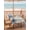 Beige, variant on Outdoor Tablecloth with Umbrella Hole and Zipper, Fall Blue Pumpkin Round Table Cloth 54 Inch Waterproof Tablecloth, Thanksgiving White Eucalyptus Flower Picnic Table Cover for Patio Camping