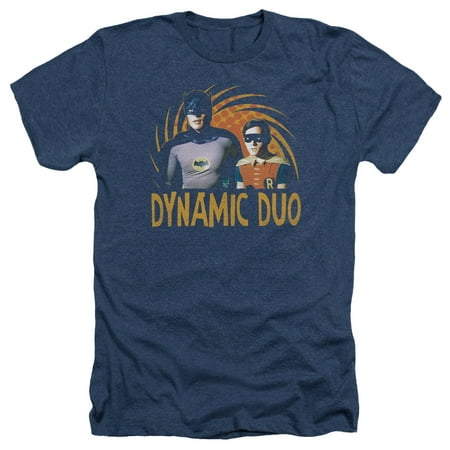 Dynamic Sleeve - Batman Classic Tv - Dynamic - Heather Short Sleeve Shirt - Large