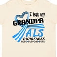 thumbnail image 4 of Inktastic I Love My Grandpa ALS Awareness Support, Care, Cure Boys or Girls Toddler T-Shirt, 4 of 5