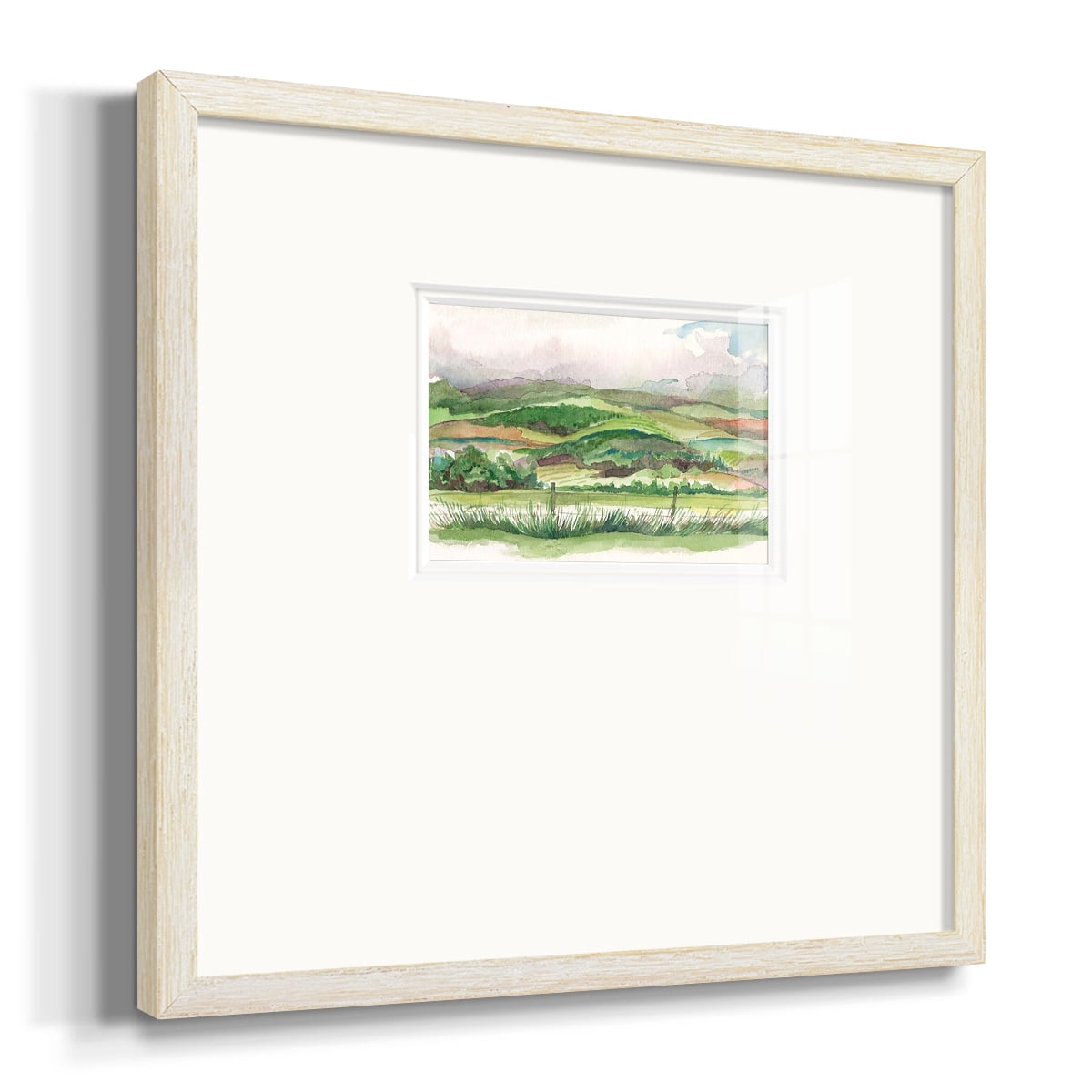 Bennachie Rain IPremium Framed Print