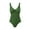 Army Green#2, variant on LEBONYARD Ladies' Wrap Front One-Piece Swimsuit,Women's Fashion Solid Color Swimsuit Backlessswimsuit Green S
