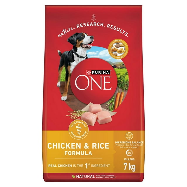 Purina ONE Chicken & Rice Formula, Dry Dog Food 7 kg