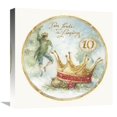 thumbnail image 1 of Global Gallery's '12 Days of Christmas X Round' By Lisa Audit Stretched Canvas Wall Art, 1 of 4