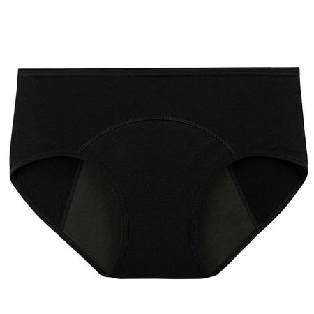Hassda Clearance! Period Underwear For Women Women s Plus Size Underwear Physiological Pants Cotton Pants Leggings Womens Plus Size Underwear Cotton Thongs For Women Black H