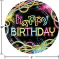 thumbnail image 6 of Glow Neon Party Jumbo Deluxe Birthday Supplies Super Bundle Pack for 16 Guests (Plus Party Planning Checklist by Mikes Super Store), 6 of 9