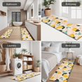 thumbnail image 5 of Yellow Lemon Fruits GreenLeaves Pattern Kitchen Rugs Sets Of 3,Kitchen Runner Rugs Non Skid Washable,Decorative Kitchen Floor Mats for Kitchen,Sink,Laundry,17"x30"+ 17"x47" + 17"x59", 5 of 6