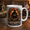 Black, variant on Personalized Firefighter Mug Custom Name Hero Gift for Dad Husband Fireman Cup