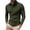Army Green&06#0107U, variant on Fabrcox Mens Shirts Polo Ribbed Knit Button Up Long Sleeve Mens Tshirt Business Lightweight Spring Summer Lapel Collar Men's Tops, Black XL