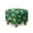 Shamrock Clover White Green, variant on SCRAWLGOD Starfish Coral Seashell Print Beige Ottoman Cover Square - Stretch Square Ottoman Cover -Soft Footstool Protector Covers - Foot Stool Covers Rectangular with Elastic Bottom