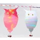 thumbnail image 3 of Paquete de 2 escondites para pájaros, decoración colgante con forma de búho para asustar a los pájaros, cuervos, palomas y repelente de pájaros, antigolpes en las ventanas, 3 of 5