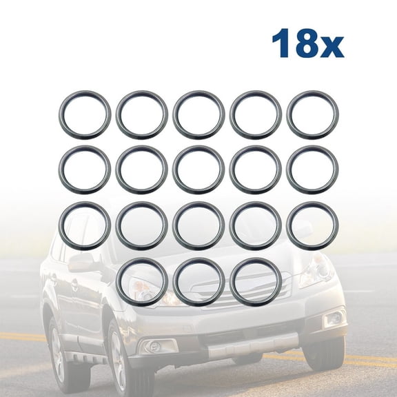 16mm Oil Drain Plug Crush Washer Gasket x18 for Subaru Impreza 2012-2023 2.0L