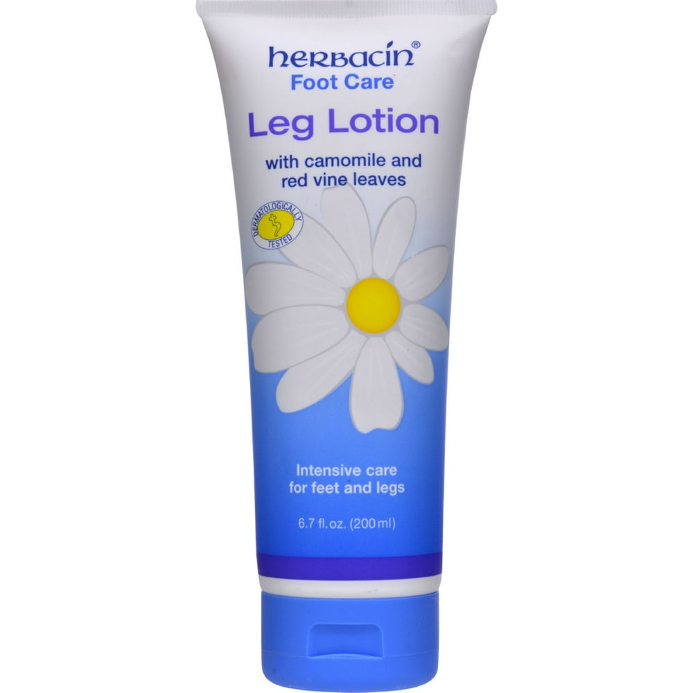 Herbacin Kamille Leg Lotion with Camomile Foot Care 6.7 fl oz