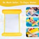 thumbnail image 3 of Hamaca de agua inflable, hamaca flotante reclinable, cama flotante inflable, 3 of 3