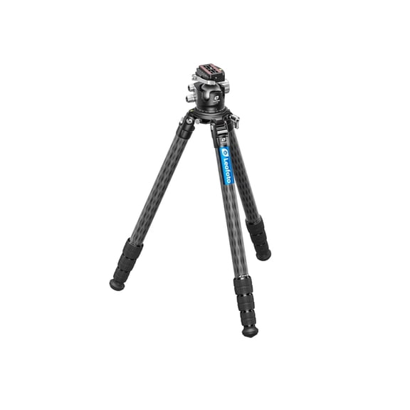 Leofoto LM-364C X Version Tripod w/ 75mm Bowl/Platform w/ LH Ballhead Set, Black