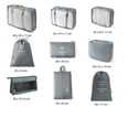 thumbnail image 7 of ROFAY 9-Pieces Travel Packing Cubes for Suitcase, Luggage Packing Organizer Bags for Airplane, Road Travel and Camping - Beige, 7 of 7