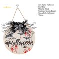thumbnail image 4 of LM.B Decoración De La Puerta De Halloween Espeluznante Signo Con Calabaza De Araña Y Huella Mano Festiva De Interior/Exterior Para Dar La Bienvenida A Las Fiestas En Casa Del Sudeste Asiático, 4 of 4