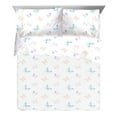thumbnail image 6 of Saturday Park Ombre Butterflies 100% Organic Kids' Cotton Sheet Set,Queen, 6 of 10