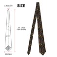 thumbnail image 3 of Men'S Tie 4.7×3.1in Is Not Easy To Deform And Fade Anti-Drift Button Design Is Easy To Take Care Of For Work Travel Daily Business Cartoon European Starling Birds, 3 of 8