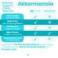 thumbnail image 5 of HealthFare Akkermansia Muciniphila Probiotic | 300 Billion AFU | 90 Vegan Capsules | Inulin Prebiotic for Gut Health & Digestive Support | Non-GMO, Gluten-Free | Made in USA, 5 of 7