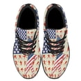 thumbnail image 2 of Baseball American flag US Shoes Sneakers for Women Men Black Size 8.5, 2 of 7