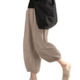 thumbnail image 2 of Dream Lifestyle Baggy Woman Pants Breathable Streetwear Cropped Length Bloomers for Daily Wear, 2 of 8