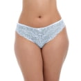 thumbnail image 2 of No Boundaries Women’s Bow Lace Cheeky Underwear, 2-Pack, Sizes XS-XXXL, 2 of 4