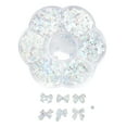 thumbnail image 2 of Encantos de Arte de Unas, Formas de Bowknot Accesorios de Corte Suave de Corte Suave Cristal Falso de Unas para Adornos de Manicura para Mujeres, 2 of 7