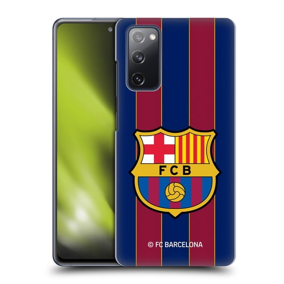 Head Case Designs Officially Licensed FC Barcelona 2020/21 Crest Kit Home Hard Back Case Compatible with Samsung Galaxy S20 FE / 5G
