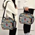 thumbnail image 5 of FORMRS Student Lunch Bag Insulated Reusable Cooler Box with Zipper Pockets, Cute Acorns Pattern, 5 of 9